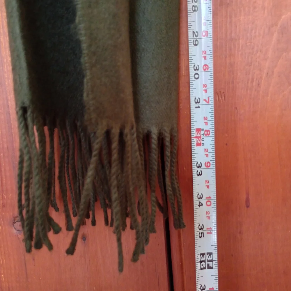 Dior Monsieur Dark Green Scarf - Picture 6 of 6